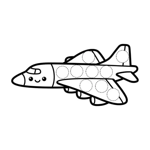 Preview of Concorde Dot Marker Printable
