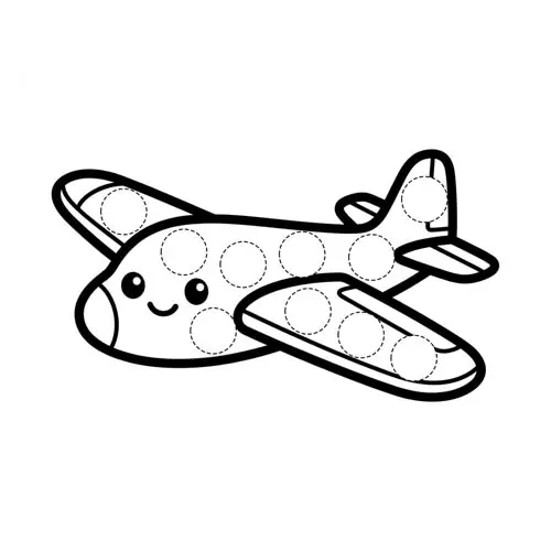 Preview of Glider Dot Marker Printable